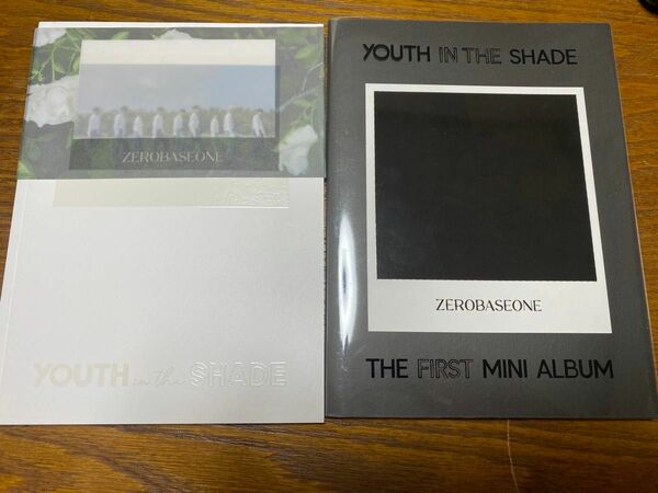 ZEROBACEONE★YOUTH IN THE SHADEフォトブック2種