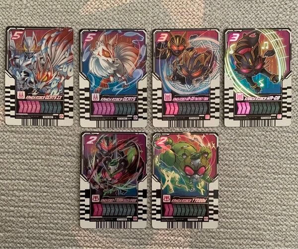 ライドケミートレカ 6枚セット