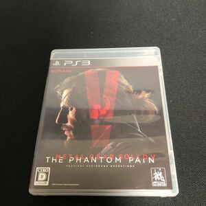 PS3 THE PHANTOM PAIN メタルギアソリッド V プレーステーション　動作未確認