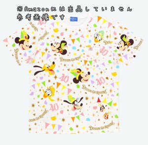 新品未開封　送込☆ディズニー　40周年　Tシャツ　L★洋服　グッズ　ミッキー　ミニー　グーフィー　ドナルド　プルート　チップ　デール