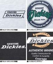 【新品】 2L アッシュグレー ジェニュイン ディッキーズ GENUINE Dickies スウェット メンズ 大きいサイズ ロゴ プリント 裏毛 クルーネッ_画像7