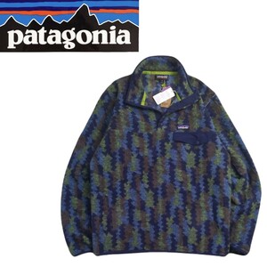 新品 少し訳有 22年 Patagonia ライトウエイト シンチラ スナップT プルオーバー フリース ジャケット セーター メンズM パタゴニア 240124
