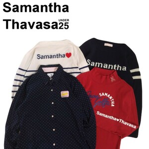 豪華4点 Samantha Thavasa GOLF ニット セーター カーディガン モックネック長袖シャツ レディース サマンサタバサ ゴルフウェア 2401143