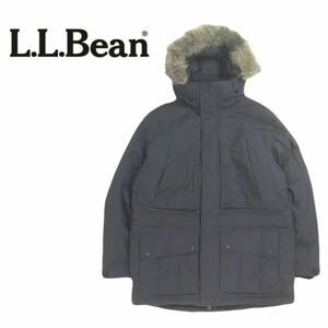 極美品 名作 肉厚極暖 L.L.Bean バクスター ステート パーカー ダウンジャケット ダウンコート メンズM エルエルビーン アウトドア 2401165