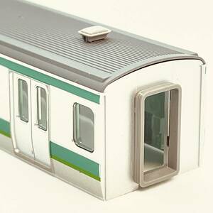 TOMIX モハE230-0 屋根+ボディ+ガラス 98447 JR E231-0系通勤電車(常磐・成田線・更新車)基本セットからのバラシ