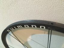 希少新品未使用極上品シマノSHIMANO WH7700-CARBON TU:未開封の取扱説明書・純正クイック/ブレーキシュー/調整工具/ホイールバッグ付属_画像5