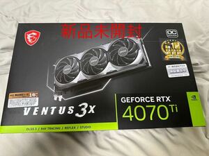 MSI GeForce RTX4070Ti VENTUS 3X 12G OC VD8370