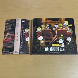 送料無料☆JUJU『DELICIOUS』初回限定盤CD＋DVD35分収録☆帯付美品☆アルバム☆333