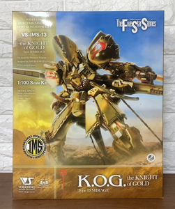 「未組立　ボークス　IMS　1/100　ナイトオブゴールド　K.O.G」インジェクションプラキット　可動モデル　FSS　ファイブスター物語