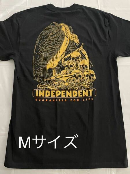 【新品】Independent Indy Guaranteed For Life Black T-Shirt(M)