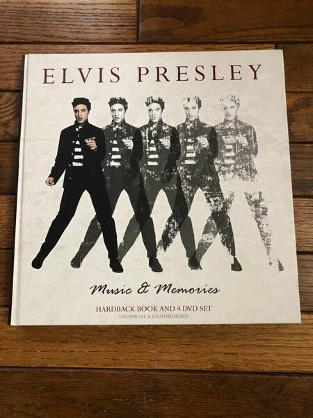 ELVIS PRESLEY Music & memoriesHARDBACK BOOK 