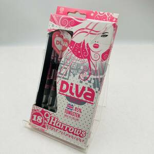 62S【中古未使用品】ハローズ Harrows ダーツバレル「ディーバ/DIVA 85% Style A 18g R」 」18g