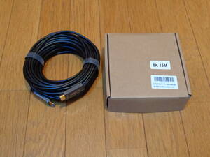 SOEYBAE／ 8k HDMI光ファイバー HDMI2.1ケーブル 15ｍ 新古品