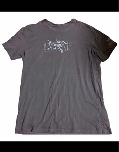 ARC'TERYX アークテリクス　 Tシャツ 半袖Tシャツ プリント ブラック