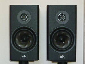 ■送料無料 中古 Polk Reserve R200/ブックシェルフスピーカー 黒 ブラック　Polk Audio R200BLK ポークオーディオ #