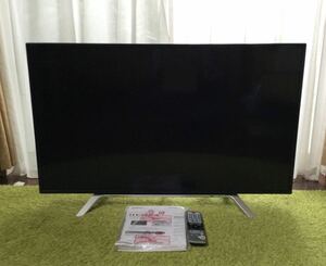 ジャンク TOSHIBA 東芝 REGZA 【43Z700X 43V型 IPS液晶 ４Kテレビ】2016年製 地デジBSCS受信 タイムシフトマシン録画対応