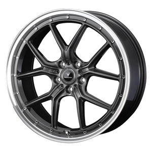 H30系クラウン クロスオーバー TOYO OPEN COUNTRY U/T 225/55R19 NOVARIS ASSETE S1 GUN-META/RIM POLISH 19インチ 8J+45 5H-114.3