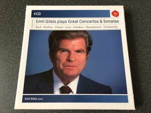 ★☆【4CD-BOX】Emil Gilels plays Great Concertos and Sonatas エミール・ギレリス: ピアノ協奏曲/ソナタ演奏集☆★