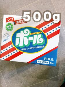 洗濯洗剤 ポール 500g お試しに☆