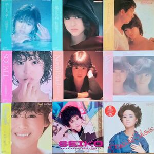 松田聖子 レコード 9枚セット 和モノ シティポップ citypop