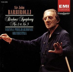 ブラームス：交響曲第２番／ジョン・バルビローリ,ウィーン・フィルハーモニー管弦楽団