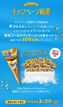 グリコ　ジャイアントコーンで幸運！キャンペーン　懸賞　抽選　レシート　送料0円可_画像2