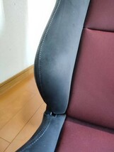 RECARO SR-7F SK100 RD カムイブラック/グラスメッシュレッド セミバケットシート_画像8