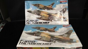 モノグラム 1/48 F-105D x2 初期ハセモノ デカール付きあり