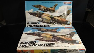 モノグラム 1/48 F-105D x2セット 箱傷みあり