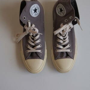 ★MHL×CONVERSE /マーガレットハウエル ×コンバース ◎ オールスター　グレー　ハイカットスニーカー　2６.0