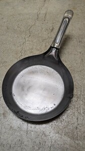 ビンテージ Cowboy FryingPan 鉄製 鉄フライパン カウボーイフライパン ソロキャンプ ブッシュクラフト USA製 野営 たき火 アンティーク