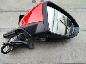  Golf 7.5/ Golf 7.5 variant / door mirror / right /5G2857508BG/ red /Y3D/ electric storage / memory / lane keep /47000km