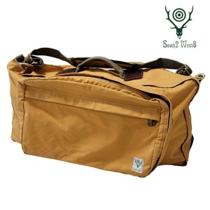 【廃盤モデル】USA製 NEPENTHES ネペンテス S2W8 south2west8 ボストンバッグ 2WAY ショルダーバッグ 旅行 ダック生地 SUNFORGER CLOTH 