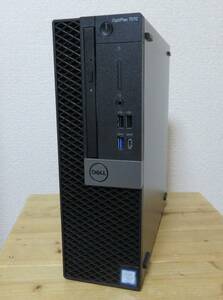 ◎中古 DELL OPTIPLEX 7070 SFF Core i7 9700 3.00GHz/16G/SSD 500GB，HDD 1TB/Windows11 Pro 64bit/Office付