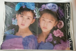 希少 Wink ウインク ポスター B1サイズ Especially For You 1989年 アルバム レトロ アイドル 80年代 90年代