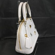 ルイヴィトン M52885 アルマBB ラブロック ハンドバッグ ショルダーバッグ 2WAYバッグ エピ ホワイト 白 LOUISVUITTON ◆3115/登呂店_画像2