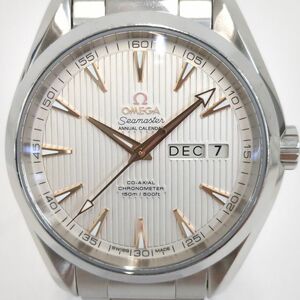 Omega 231.10.43.22.02.003 Seamaster Aqua Terra Anual Calendar Watch Men Automatic Oinding Omega ◆ 3115/Toro Store