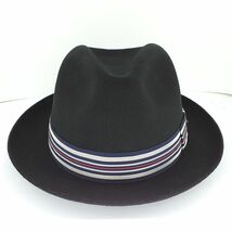 クリスティーズ ロンドン 中折れハット ウール100％ 59ｃｍ イギリス製 CHRISTYS’ LONDON ◆3105/高林店 ST_画像2