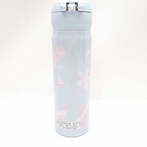 スターバックス ハンディステンレスボトル ライトグレー サクラ 500ml サーモス 011217 M 未使用品 STARBUCKS ◆3105/高林店 T_画像2