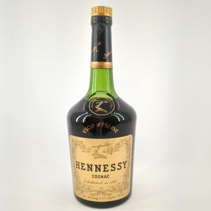 未開栓　HENNESSY　COGNAC RESERVE VSOP 　ヘネシー　リザーブ コニャック ブランデー 40.0% 700ml 箱付 グリーンボトル◆3107/SBS通り店