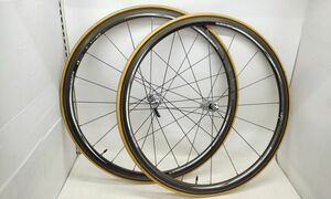 SHIMANO DURA-ACE デュラエース WH-7850-C24-TU 700C カーボン チューブラー ホイール前後セット シマノ10S対応 ◆3117/登呂バザール店