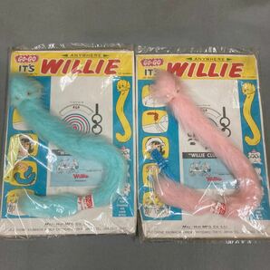 昭和レトロ WILLE 2個 1970年代 当時物 パチ モーラ 大型 駄菓子屋の画像1