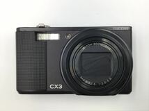 3250 【動作品】 RICOH リコー CX3 コンパクトデジタルカメラ バッテリー付属_画像1