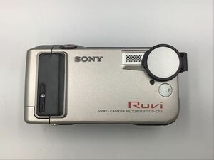 9354 【動作品】 SONY ソニー Ruvi CCD-CR1 ビデオカメラ 電池式