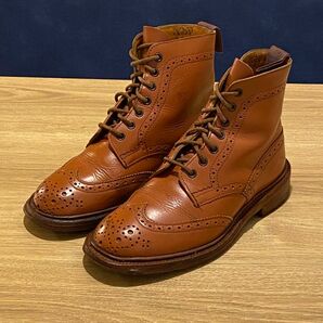 Tricker's トリッカーズカントリーウイングブーツUK3茶 レザー