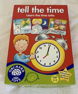 ☆ORCHARD TOYS Tell the Time Game　タイム・ゲーム◆最高の知育玩具991円