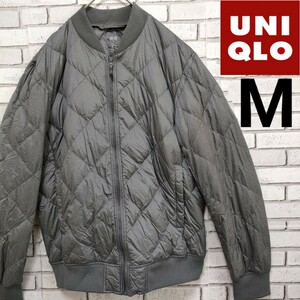 UNIQLO（ユニクロ）ライトダウンジャケット グレー（Ju19）No.311-172986 軽量 キルティングジャケット 宅急便コンパクト発送！