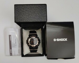 CASIO G-SHOCK GMD-B800-1JF ブラック×ゴールド デジタル 腕時計 ミッドサイズ 歩数計機能 消費カロリー スマホリンク Bluetooth対応 美品