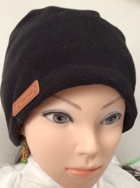 ハンドメイドニット帽 ネックウォーマー 医療用帽子