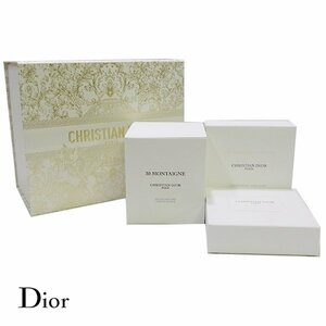  new goods unused Christian Dior 30 monte -nyu candle 250g stand plate 2 pieces set low sok ..[329076]